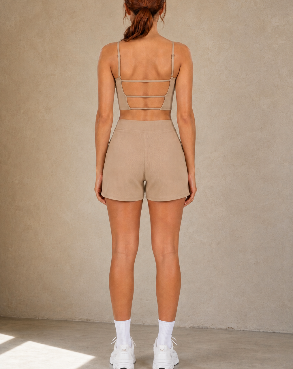 REVIVE Ribbed Short Set
